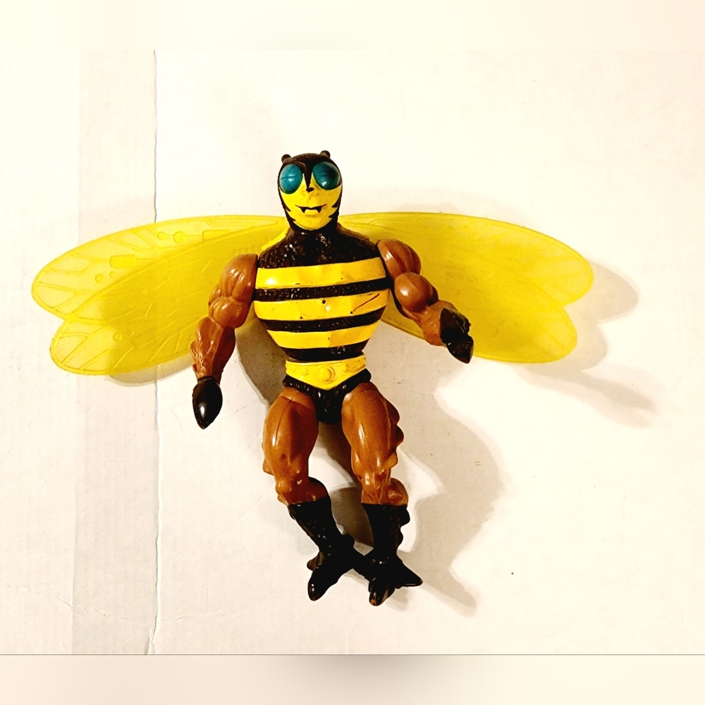 Vintage 1980s Buzz-Off 1984 Vintage MOTU Mattel Masters of the Universe